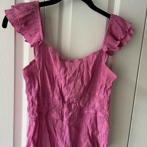 Pink Ruffled Blouse - Picture 2 of 4